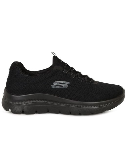 Skechers Black Summits Plus Trainers