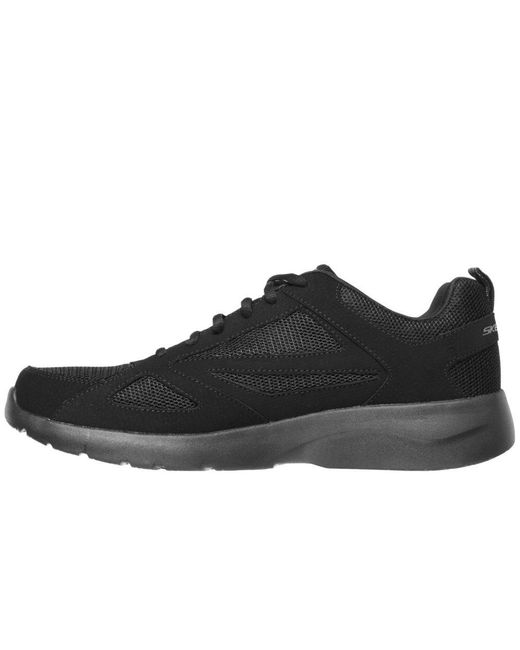 Skechers Black Dynamight 2.0 Fallford Trainers for men