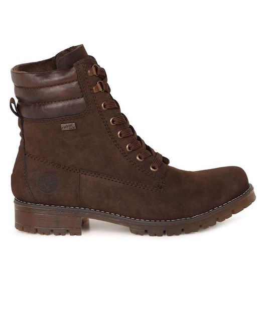 Rieker Brown Middleham Ankle Boots