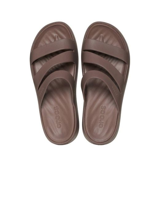 CROCSTM Brown Getaway Strappy Mule Sandals