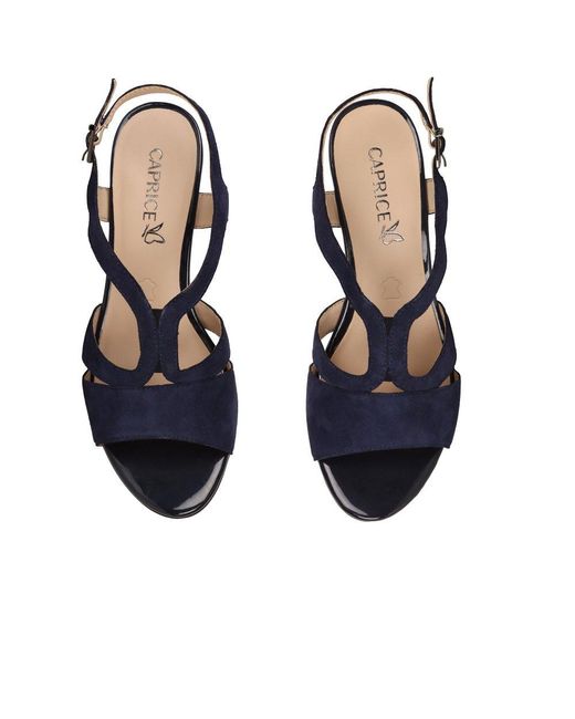 Caprice Blue Sail Sandals