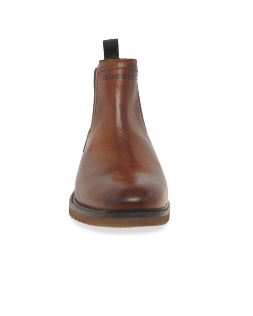 Bugatti Brown Caj Chelsea Boots for men
