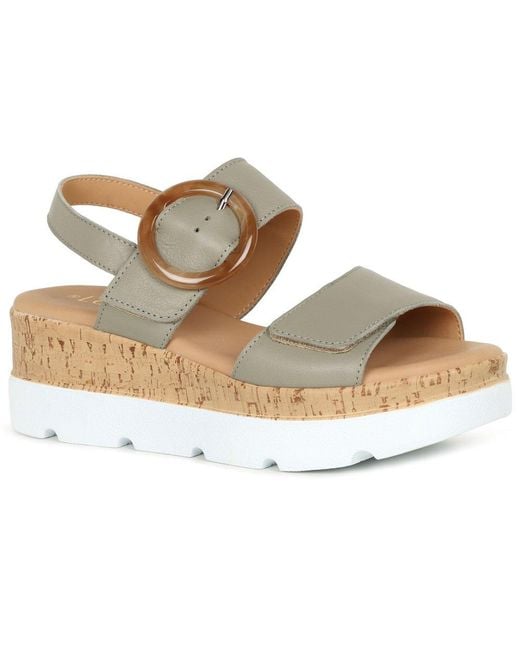 Lotus Black Cammie Sandals