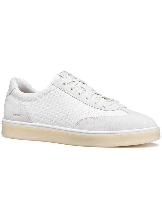 Geox White U Spherica Actif X4 Trainers for men