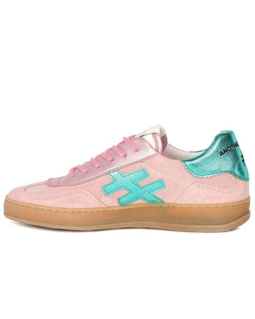 Another Trend Pink Iconic Ii Trainers Colour: Rose Sue/ Lea
