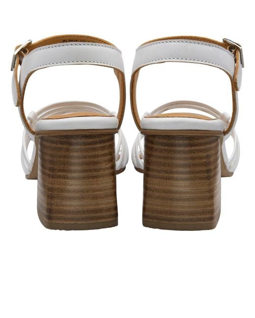 Ravel Metallic Kiplin Heeled Sandals