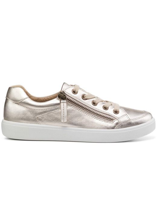 Hotter White Chase Ii Trainers