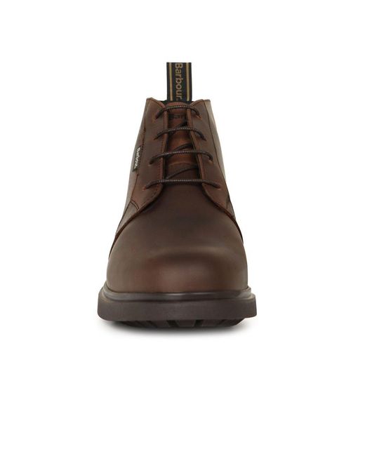 Barbour Brown Meays Chukka Boots for men