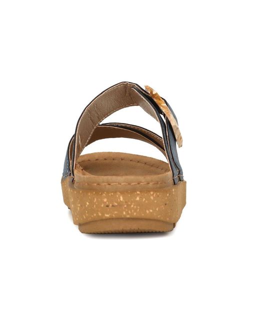 Lotus Brown Comino Sandals