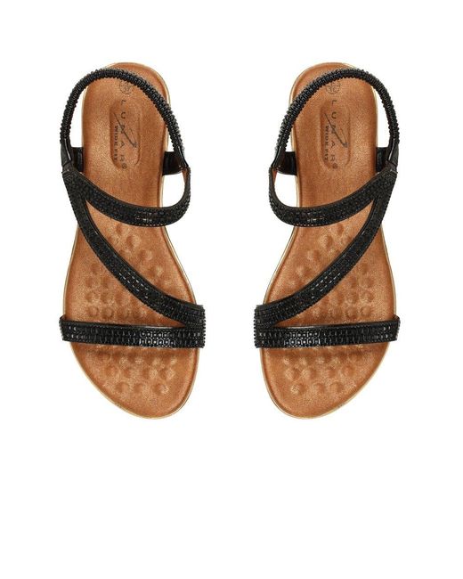 Lunar (GRS) Brown Jazmine Sandals