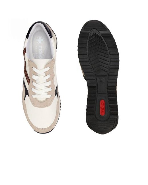 Rieker White Pride Trainers
