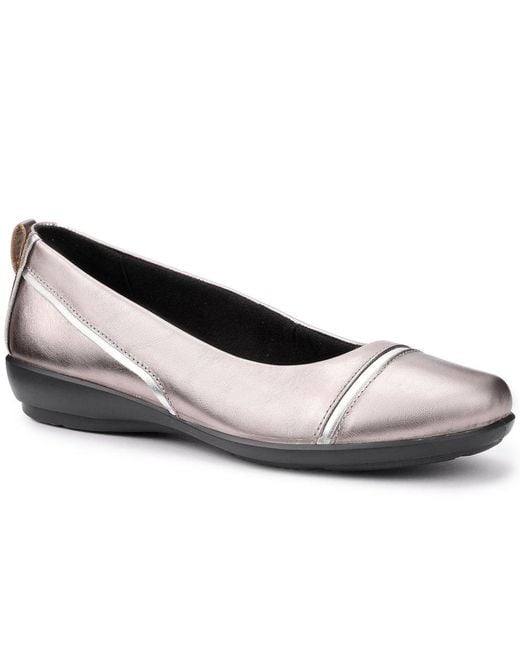 Hotter Multicolor Wren Wide Fit Ballet Pumps