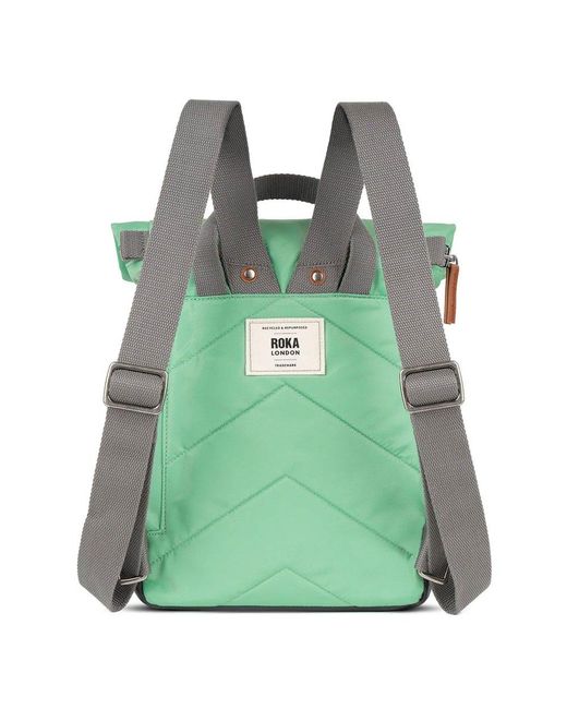 Roka Green Canfield B Small Backpack