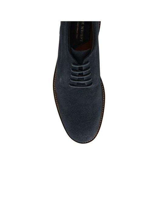 Frank Wright Blue Cooper Derby Shoes for men