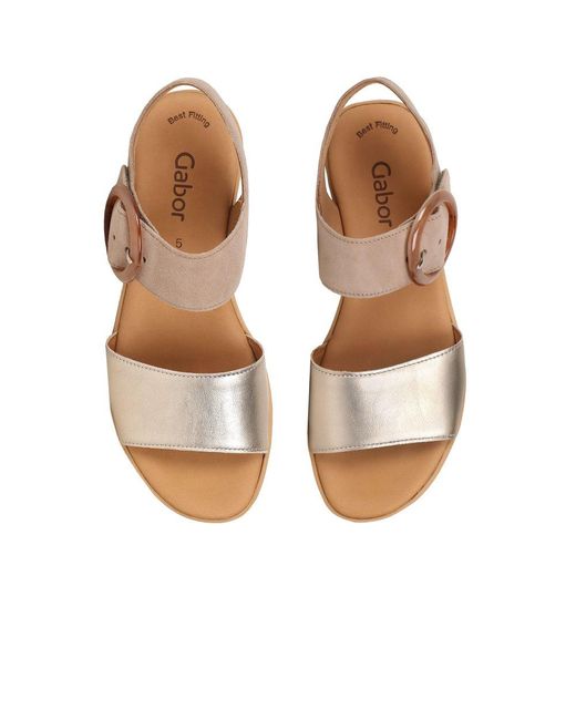 Gabor Brown Andre Sandals