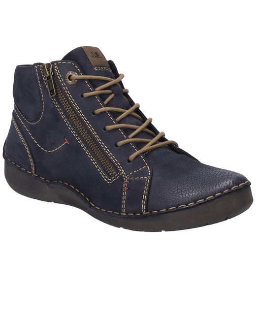 Josef Seibel Blue Fergey 67 Ankle Boots