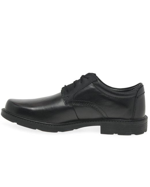 Clarks Black Kerton Lace Formal Shoes for men