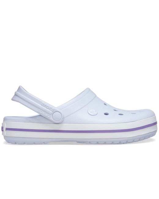 CROCSTM White Crocband Clogs