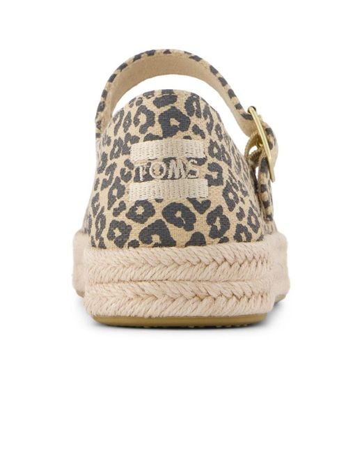 TOMS Metallic Carolina Mary Jane Shoes