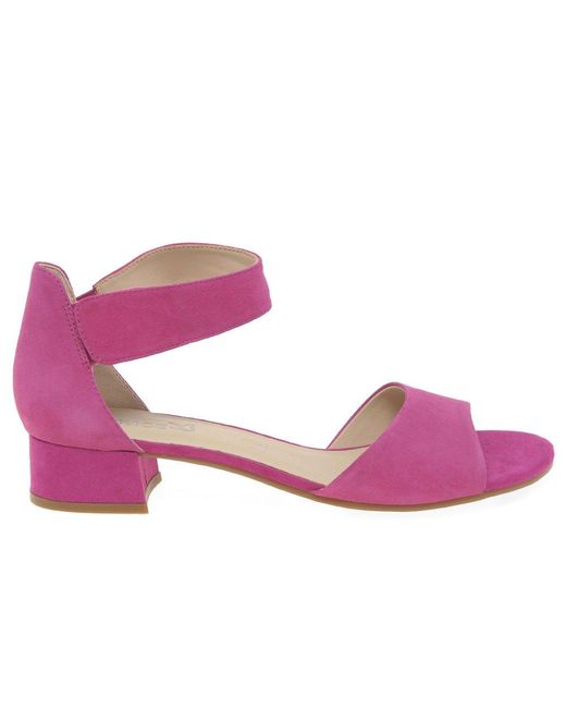 Caprice Pink Agadir Sandals