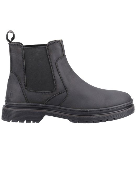 Hush Puppies Black Jamie Chelsea Boots for men