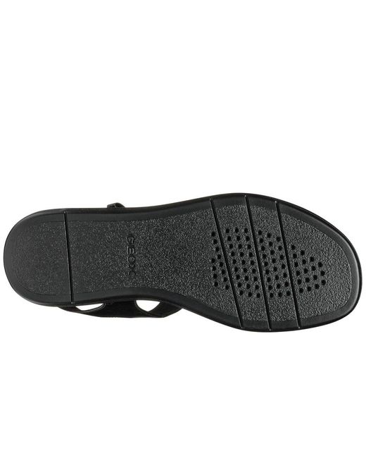 Geox Black D Camalei Sandals