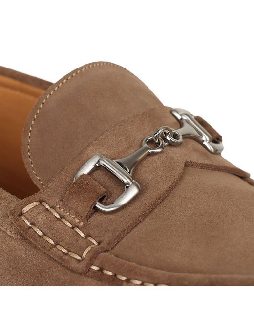 Loake Brown Hawthorn Loafers for men