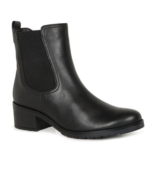 Gabor Black Joelle Chelsea Boots