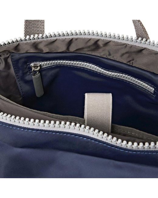 Roka Blue Camden J Med Stripe Backpack