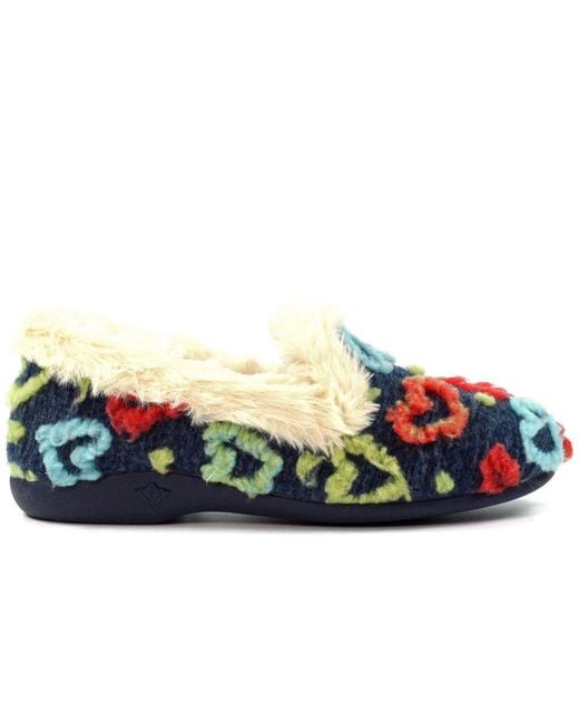 Lunar (GRS) Blue Truffle Full Slippers