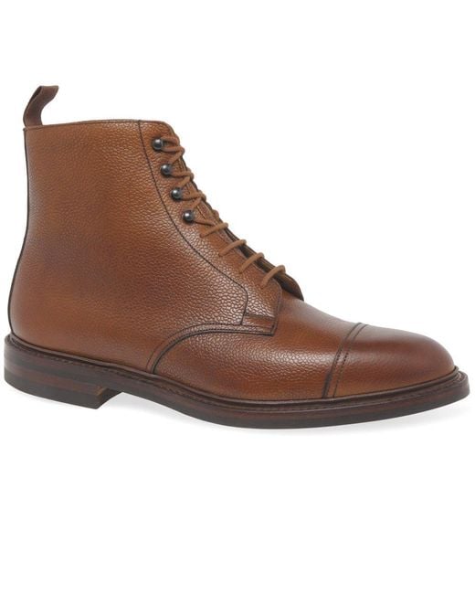 Crockett & Jones Coniston Formal Lace Up Boots in Brown for Men | Lyst  Canada