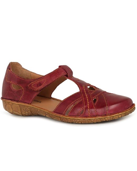 Josef Seibel Red Rosalie 29 Closed Toe Sandals