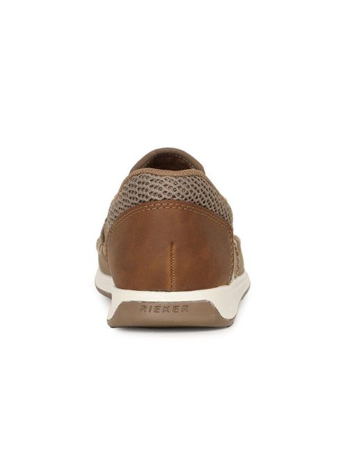 Rieker Brown Mantle Shoes for men