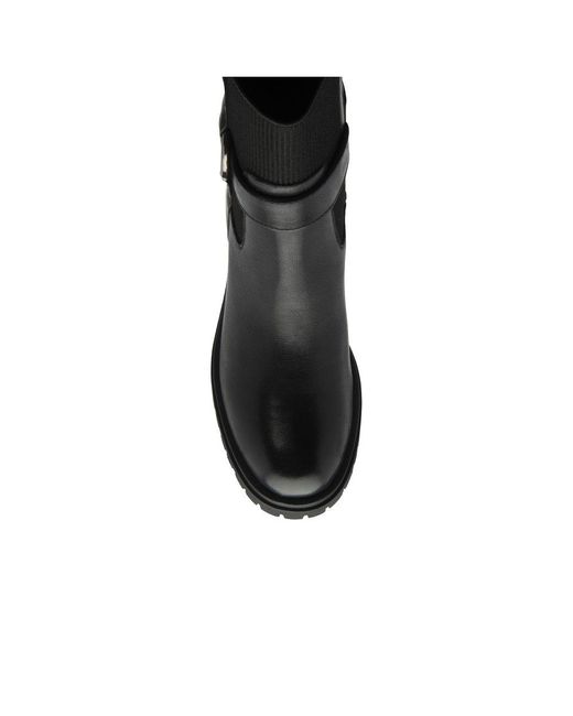 Ravel Black Kirkton Chunky Ankle Boots