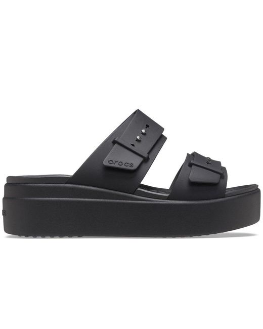 CROCSTM Black Brooklyn Sandals