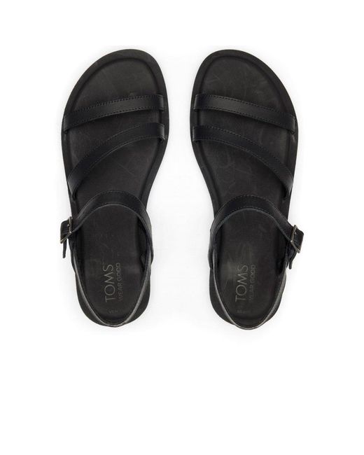 TOMS Black Kira Sandals