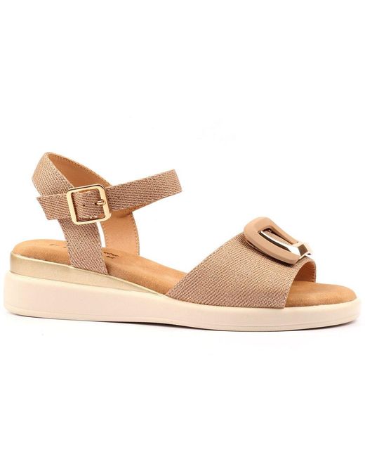 Lunar (GRS) Metallic Jessika Sandals
