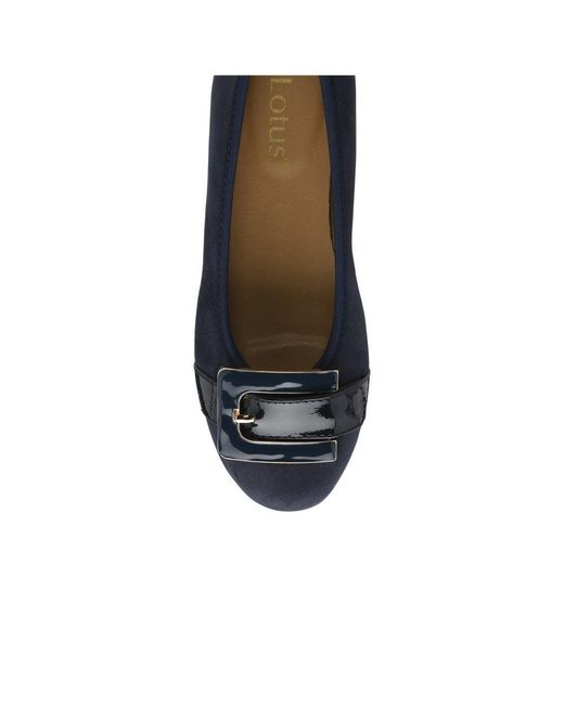 Lotus Blue Tandy Pumps