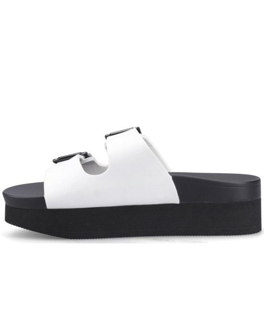 Rocket Dog White Esti Plus Pu Sandals