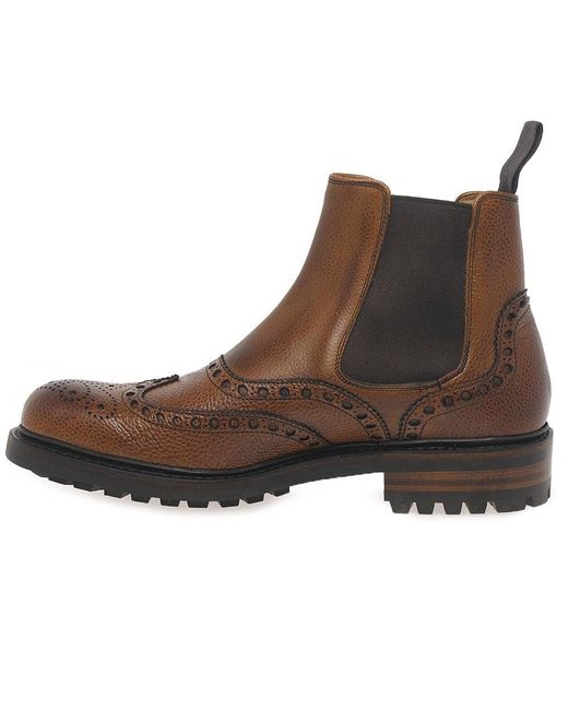 Cheaney Brown Tamar C Formal Boots for men