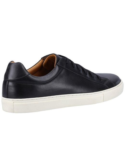 Hush Puppies Blue Colton Cupsole Trainers for men