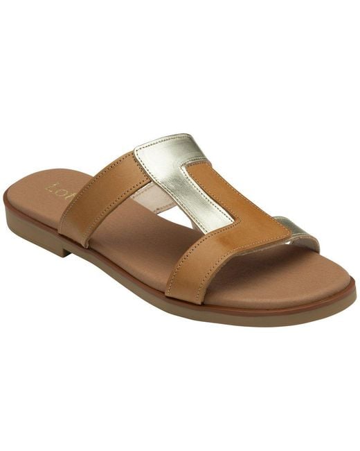 Lotus Brown Milena Sandals