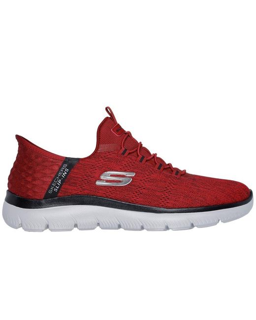 Skechers Red Summits Key Pace Trainers for men