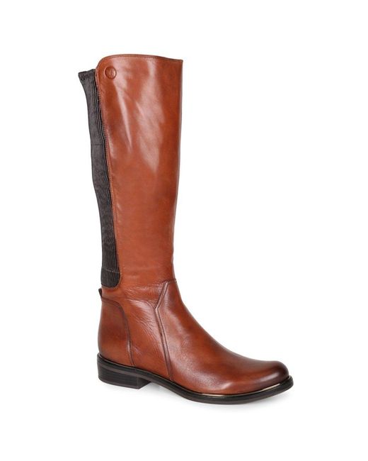 Caprice Brown Locket M Knee High Boots