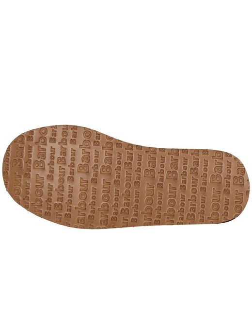Barbour Brown Eloise Bootie Slippers