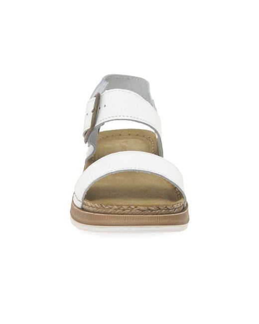 Marco Tozzi White Seek Sandals