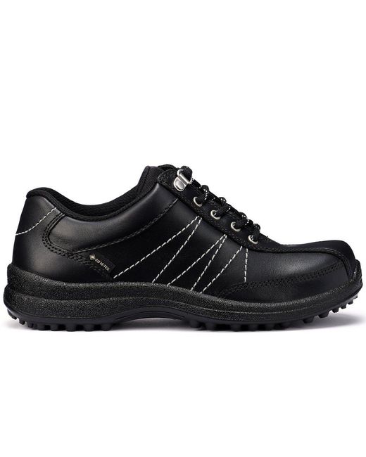 Hotter Black Mist Gtx Wide Fit Shoes