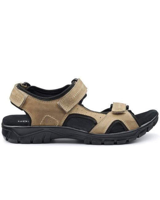 Hotter Blue Lorenzo Sandals for men