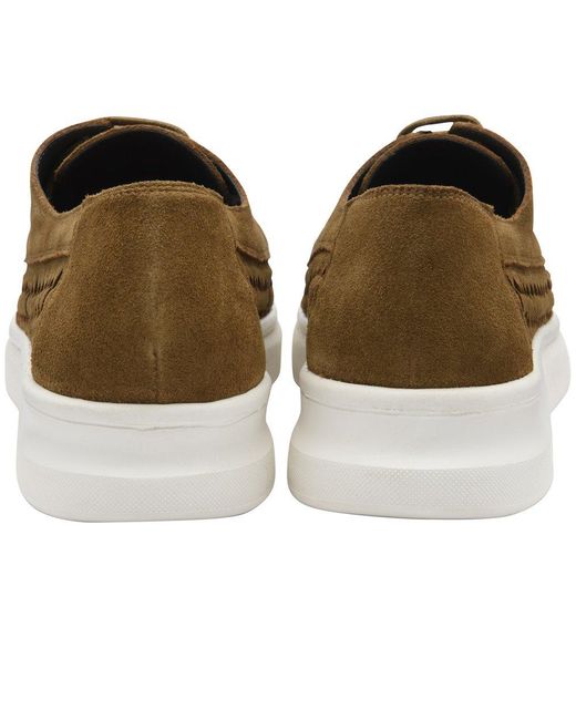 Frank Wright Brown Wise Shoes for men