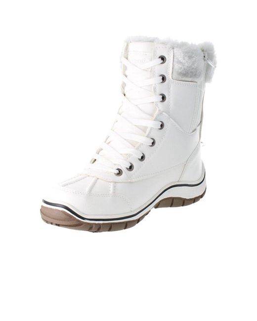 Westland White Ventura 30 Waterproof Snow Boots